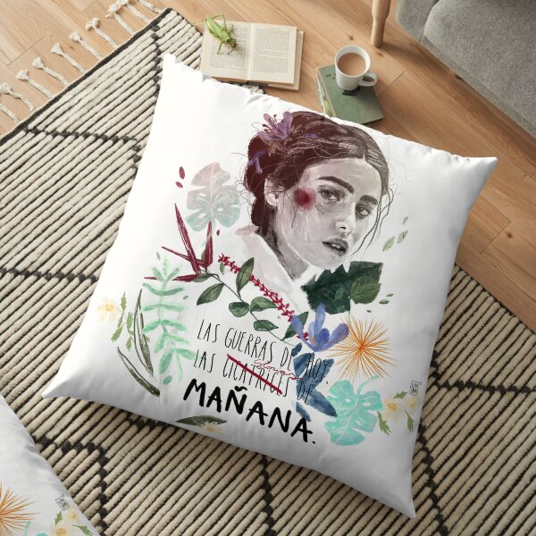 LILI by elenagarnu Floor Pillow