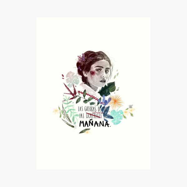 LILI by elenagarnu Art Print