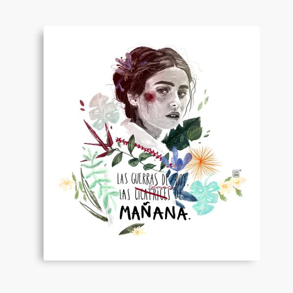 LILI by elenagarnu Canvas Print