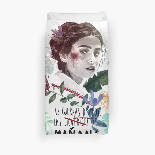 LILI by elenagarnu Duvet Cover
