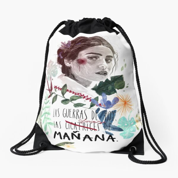 LILI by elenagarnu Drawstring Bag