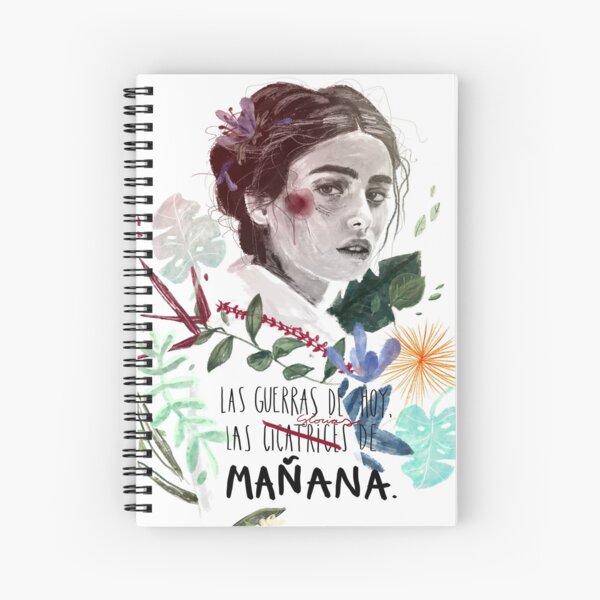 LILI by elenagarnu Spiral Notebook