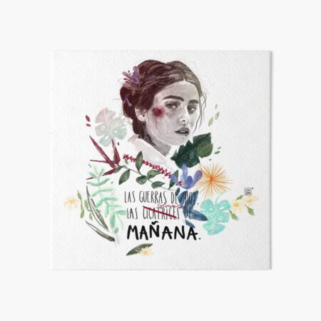 LILI by elenagarnu Art Board Print