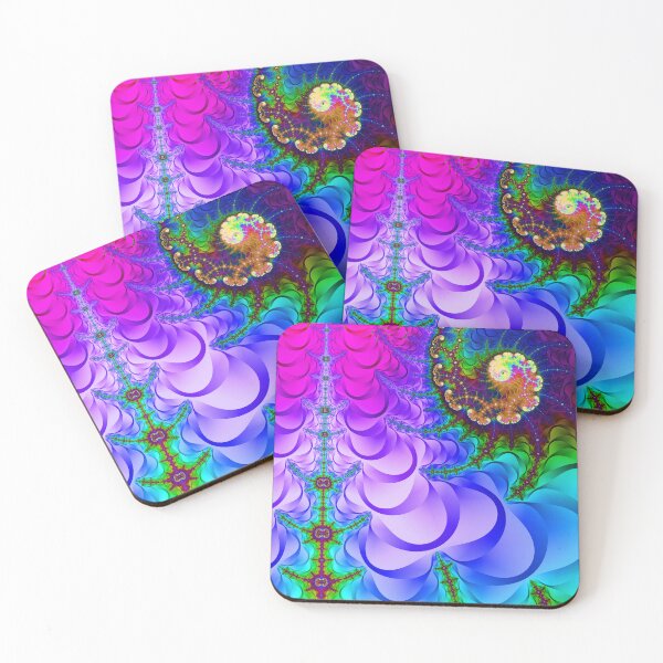 Item preview, Psychedelic Fractal Land designed and sold by pinkal.