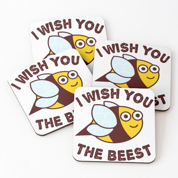Item preview, I wish you the Beest, Bee pun, I wish you the best designed and sold by EnzoVectorism.