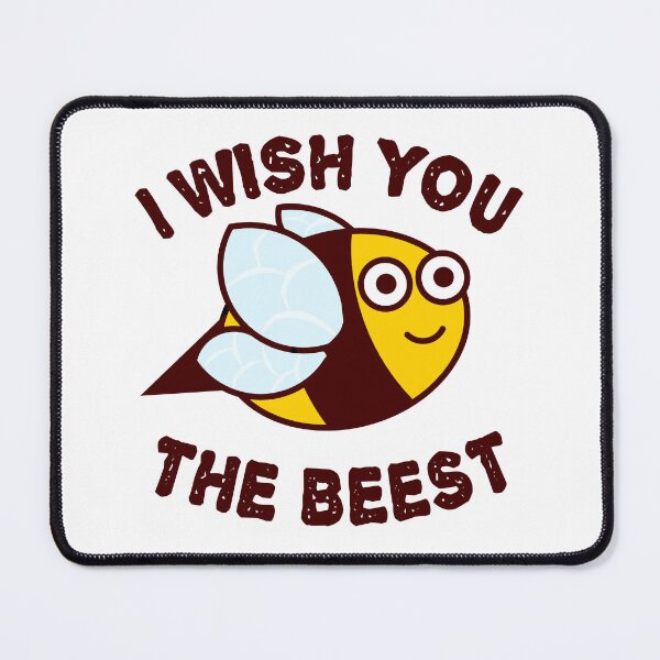 Item preview, I wish you the Beest, Bee pun, I wish you the best designed and sold by EnzoVectorism.