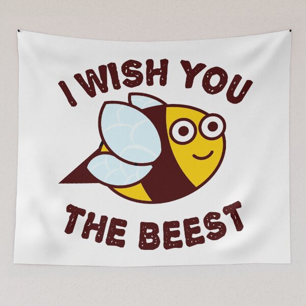 Item preview, I wish you the Beest, Bee pun, I wish you the best designed and sold by EnzoVectorism.