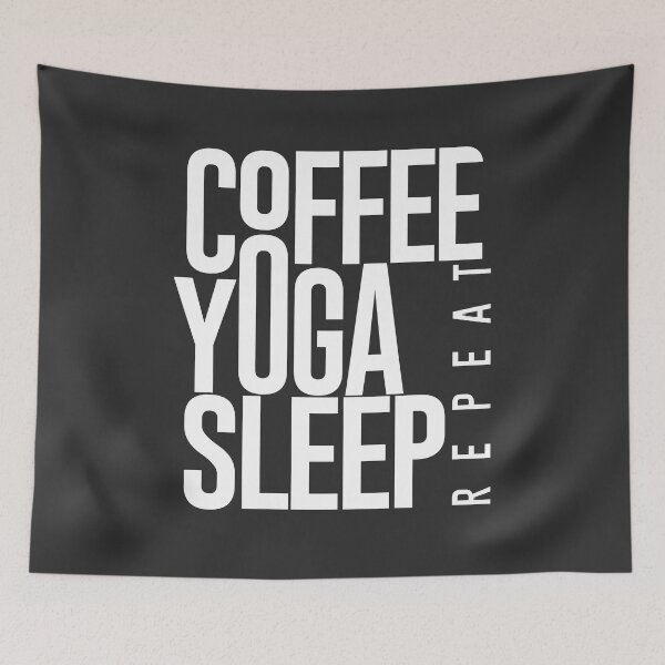 Item preview, Coffee Yoga Sleep Repeat designed and sold by SpecAli.