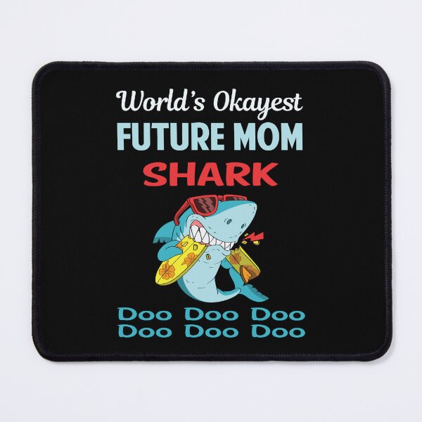 Item preview, Funny Shark FUTURE MOM designed and sold by StoreHornedFace.