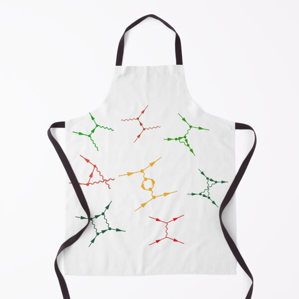 Item preview, Feynman diagrams with christmas vibes, quantum field theory and particle physics designed and sold by NoetherSym.