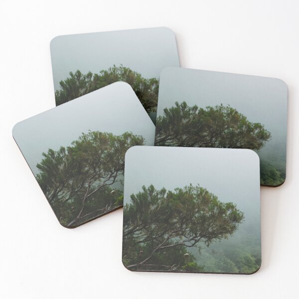Item preview, Misty panorama in a madeiran forest designed and sold by Bandahack.