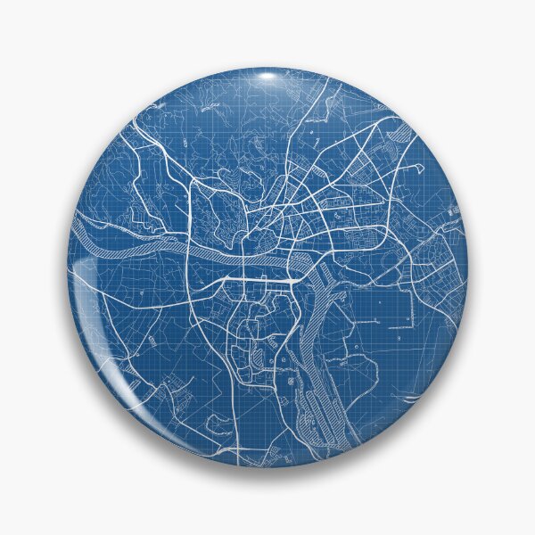 Item preview, Bratislava City Map of Slovakia - Blueprint designed and sold by deMAP.