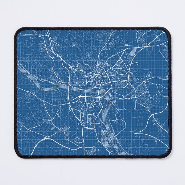 Item preview, Bratislava City Map of Slovakia - Blueprint designed and sold by deMAP.