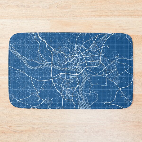 Item preview, Bratislava City Map of Slovakia - Blueprint designed and sold by deMAP.