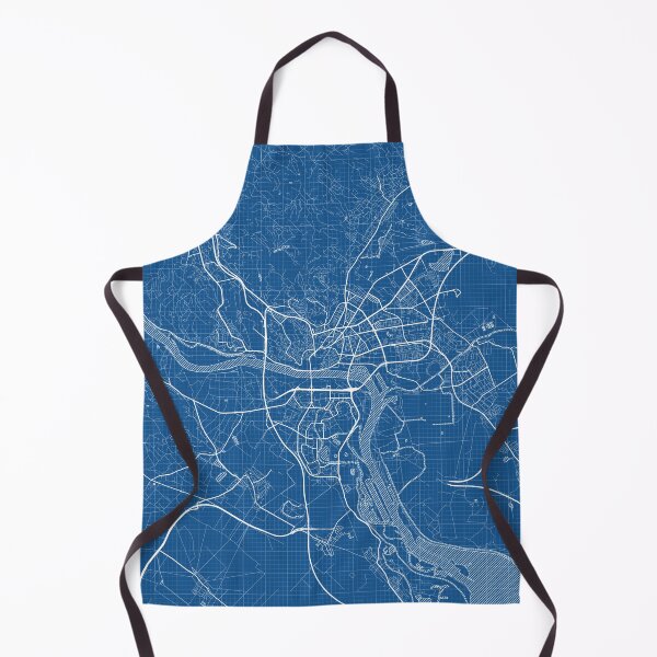 Item preview, Bratislava City Map of Slovakia - Blueprint designed and sold by deMAP.