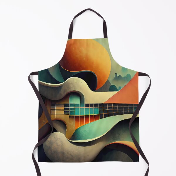 Aperçu de l'œuvre Guitare surréaliste créée et vendue par KOTOdesign.