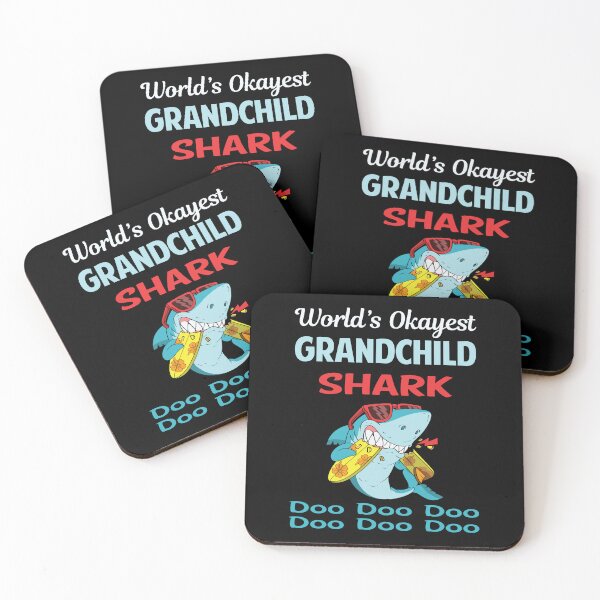 Item preview, Funny Shark GRANDCHILD designed and sold by StoreHornedFace.