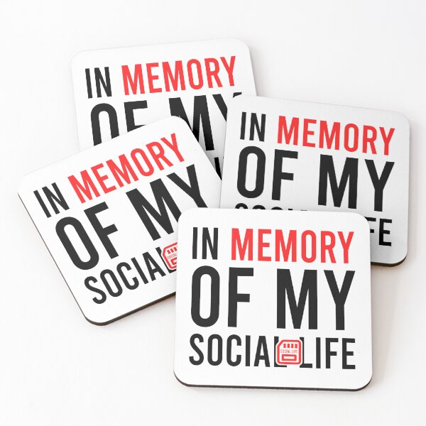 Item preview, In memory of my social life designed and sold by Bigilyy.