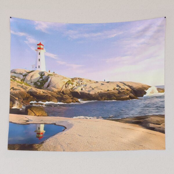 Item preview, Lighthouse On The Coast designed and sold by Inyeneart.