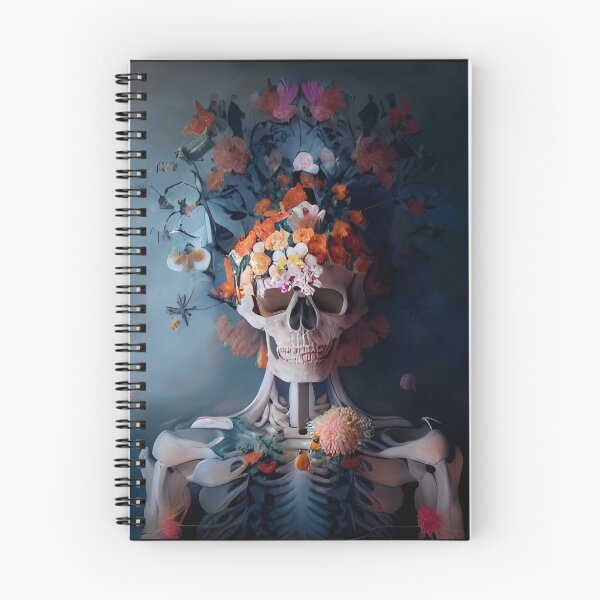 Item preview, Floral skeleton  designed and sold by Abeer86.