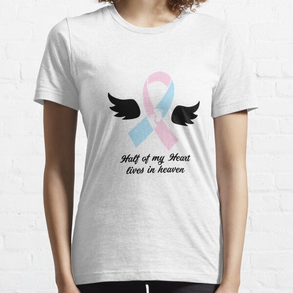 Item preview, My Heart Lives In Heaven Loss Awareness  designed and sold by miracletee.