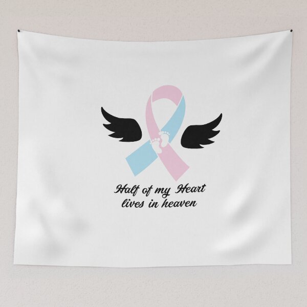 Item preview, My Heart Lives In Heaven Loss Awareness  designed and sold by miracletee.
