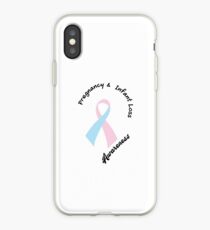 Pregnancy Infant Loss Awareness Support iPhone Case