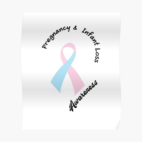 Pregnancy Infant Loss Awareness Support Poster