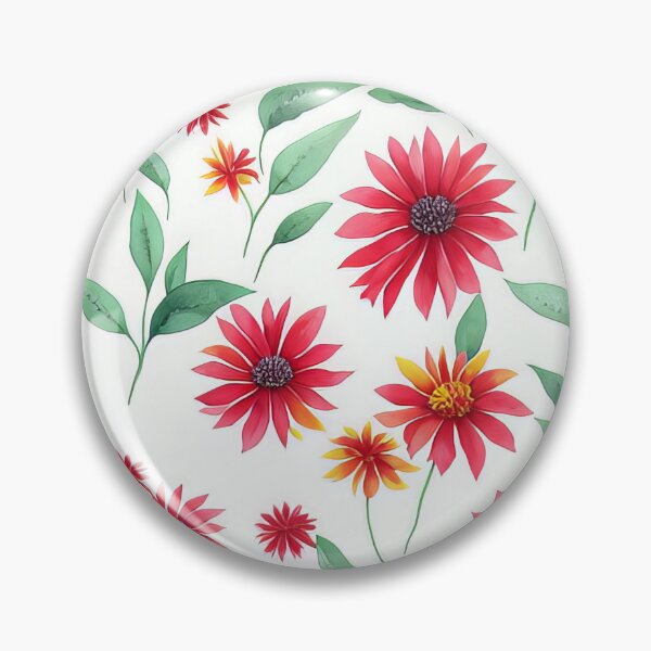 Artikelvorschau, Fun flowers tropical pattern entworfen und verkauft von Purple-Horizon.