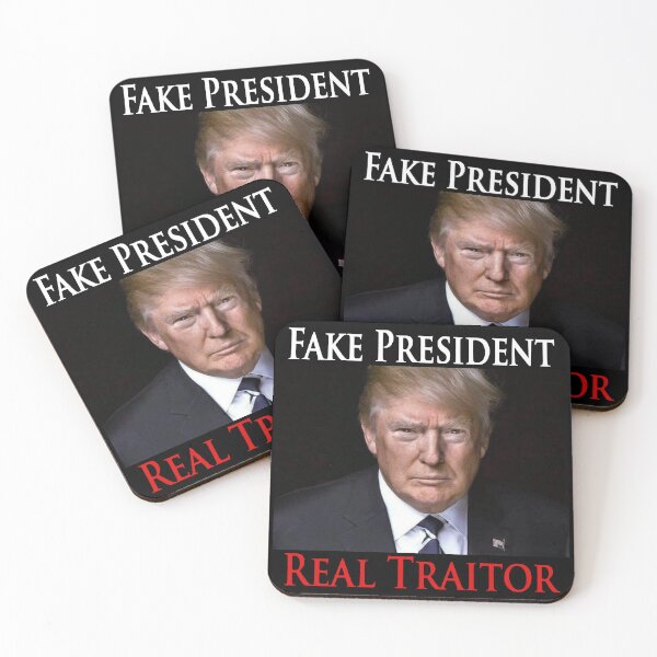 Item preview, FAKE PRESIDENT REAL TRAITOR designed and sold by MONOKARYON.