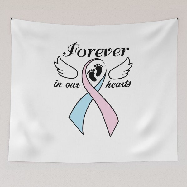 Item preview, Pregnancy Infant Loss Awareness Forever In Our Hearts designed and sold by miracletee.