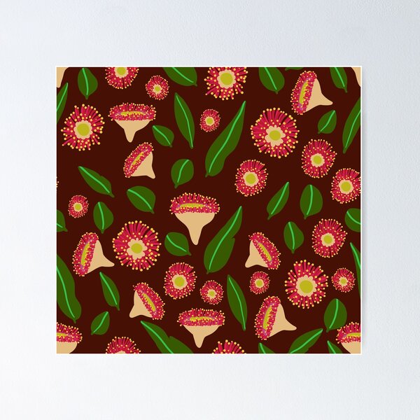 Item preview, Brown Eucalyptus Blossoms  designed and sold by Lozzie Eliza Designs.