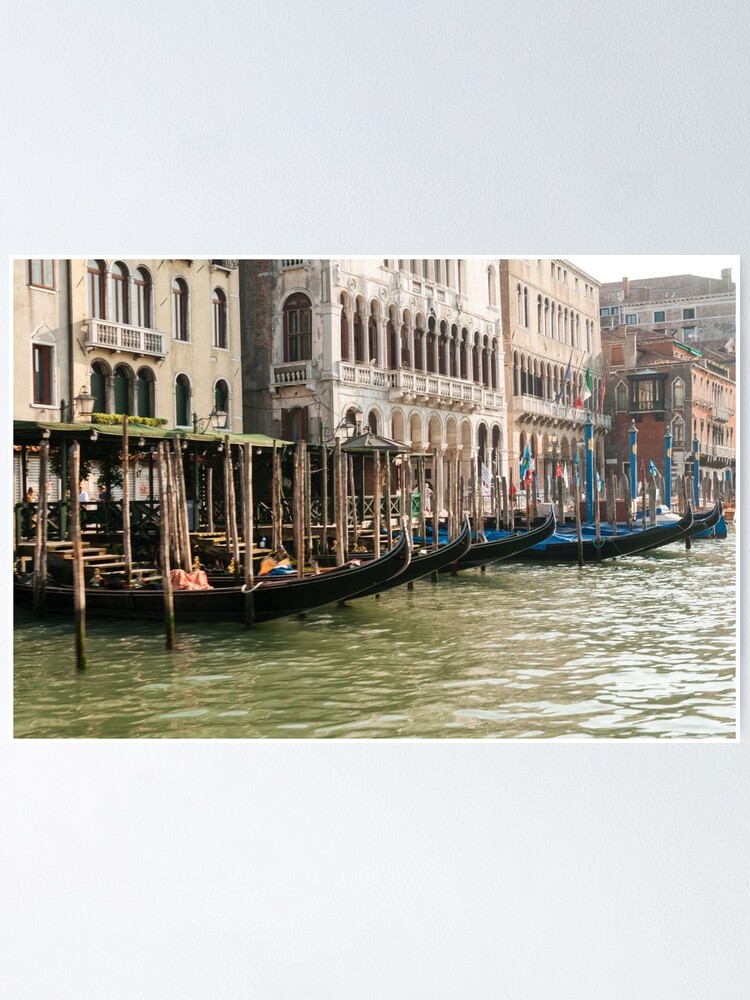 Alternate view of Gondolas Poster