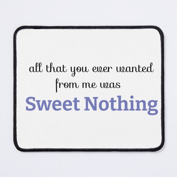 Item preview, Sweet Nothing from Midnights by Taylor Swift 12/21 designed and sold by Gloristique.