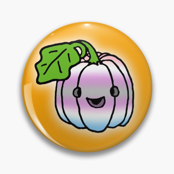 Item preview, Intergender Pride Pumpkin on Orange designed and sold by JayTheVoid.