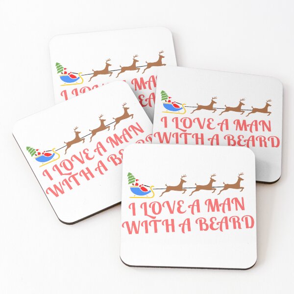 Item preview, I Love A Man With A Beard designed and sold by Salva-Shop.