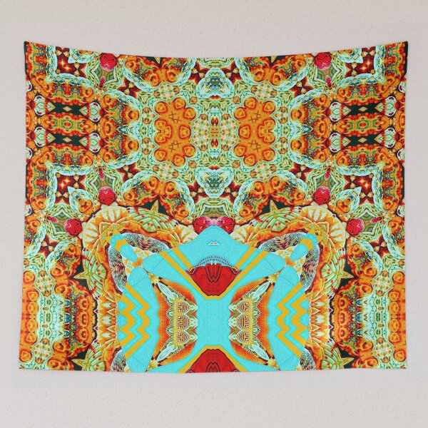 Item preview,  HARMONIOUS COCKTAIL OF ARUBA SHELLFISH - UNFORGETTABLE ARUBA CHRISTMAS SOUVENIRS - ARUBAN PARADISE ISLAND ABSTRACT GEOMETRIC PAINTING - ARUBAN ABSTRACT FLAG INSPIRATION - ARUBA ONE HAPPY ISLAND. designed and sold by Ralek.
