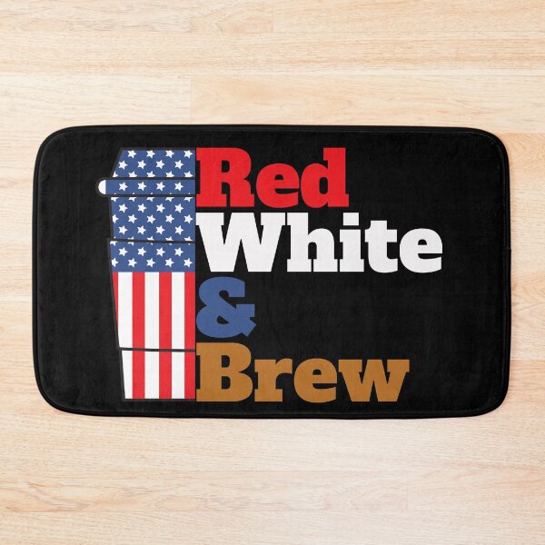 Artikelvorschau, Rot Weiß & Gebräu | Lustiges Design für kaffeeliebende Männer entworfen und verkauft von NineSevenFour.