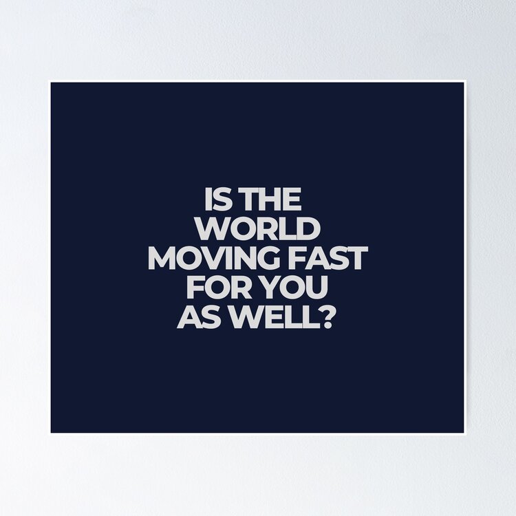 hugo Loyle Carner - IS THE WORLD MOVING FAST FOR YOU AS WELL? Sticker