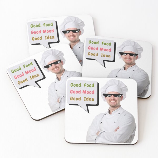 Item preview, Good food good mood good idea designed and sold by MokonoKokoro.