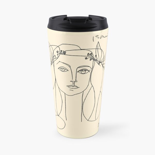 HEAD 1946 : Vintage Abstract Print Travel Mug
