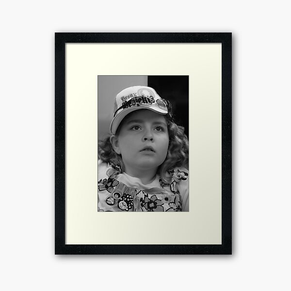 Sally summer 2008 by Joanna Harpley Framed Art Print