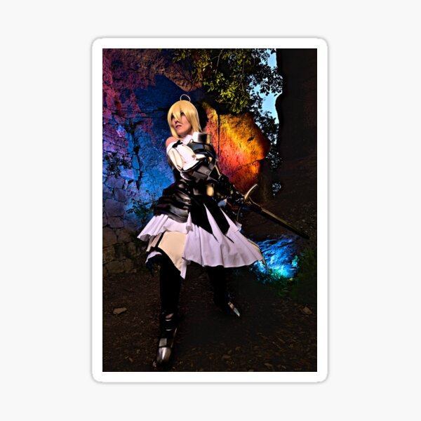 Domadraghi Cosplay - Fate night Sticker