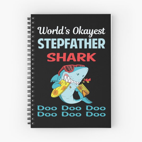 Item preview, Funny Shark STEPFATHER designed and sold by StoreHornedFace.
