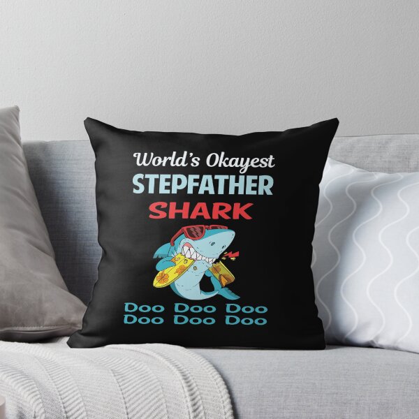 Item preview, Funny Shark STEPFATHER designed and sold by StoreHornedFace.