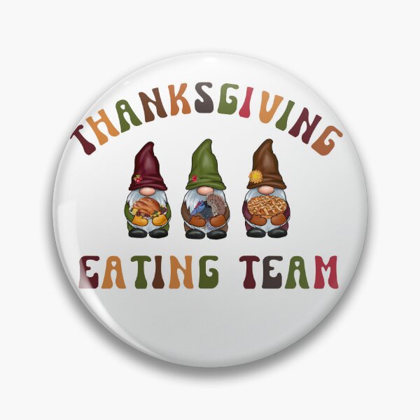Item preview, Thanksgiving eating team- fall gnomes.  designed and sold by ninjapineapple.