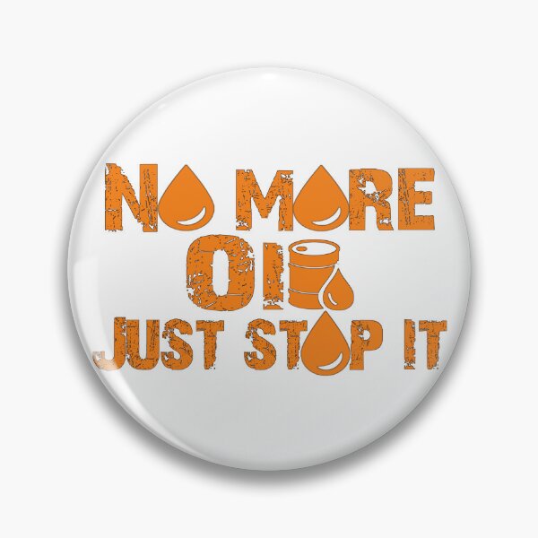 Item preview, No more oil just stop oil, climate change.  designed and sold by Chakilogy.