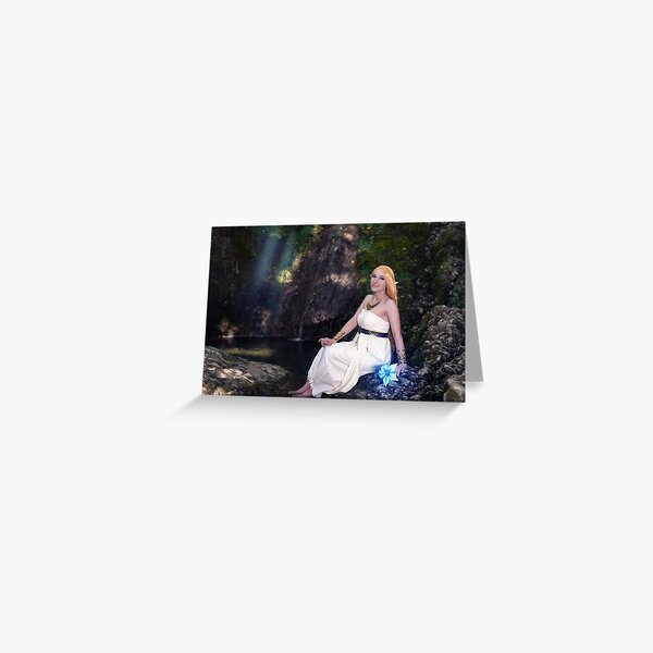 Domadraghi Cosplay - The legend of the Elf 2 Greeting Card