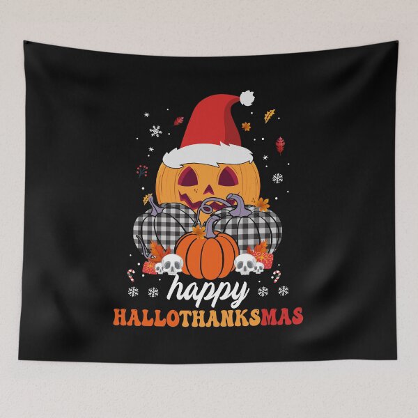 Item preview, Happy Hallothanksmas Pumpkins designed and sold by RockBeeDesigns.