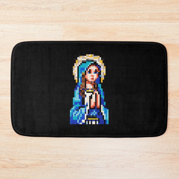 Item preview, Blessed Virgin Mary - Pixel Art designed and sold by JulietteEmmelen.